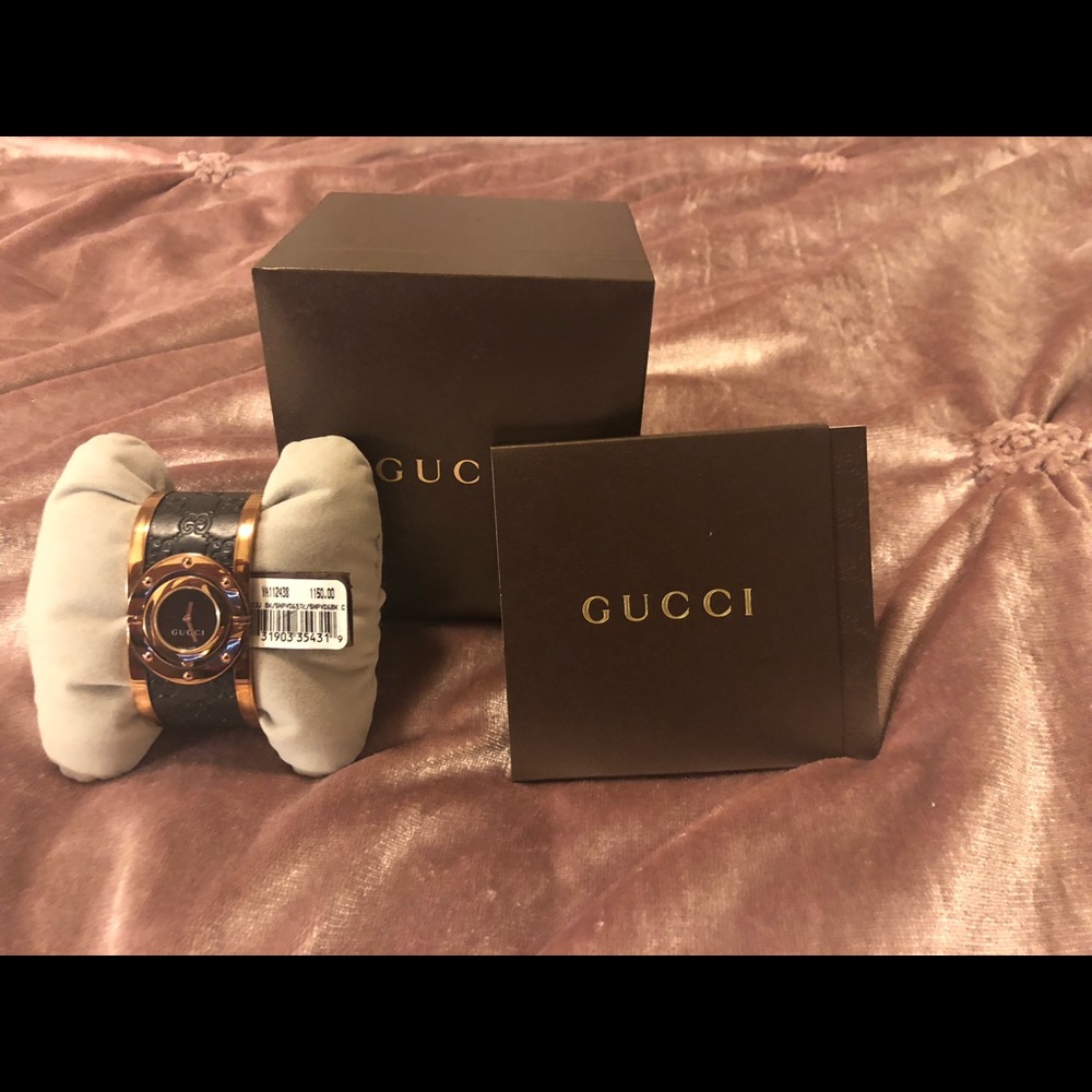 Gucci Twirl Rose Gold Two-Tone Watch
